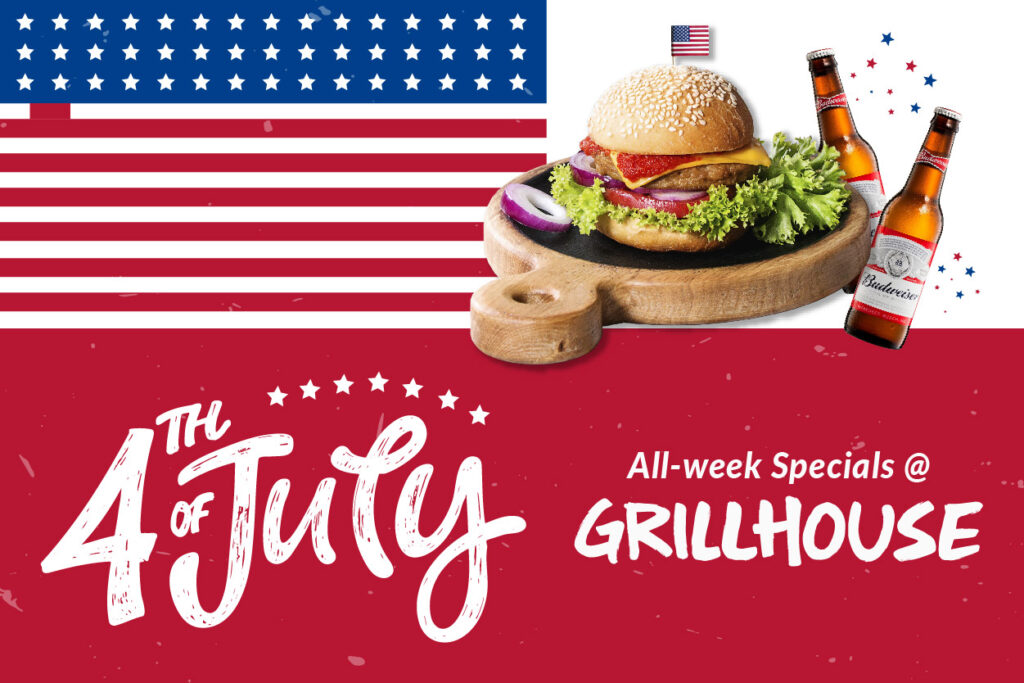 Event Celebrate the 4th of July with family and friends at Grillhouse
