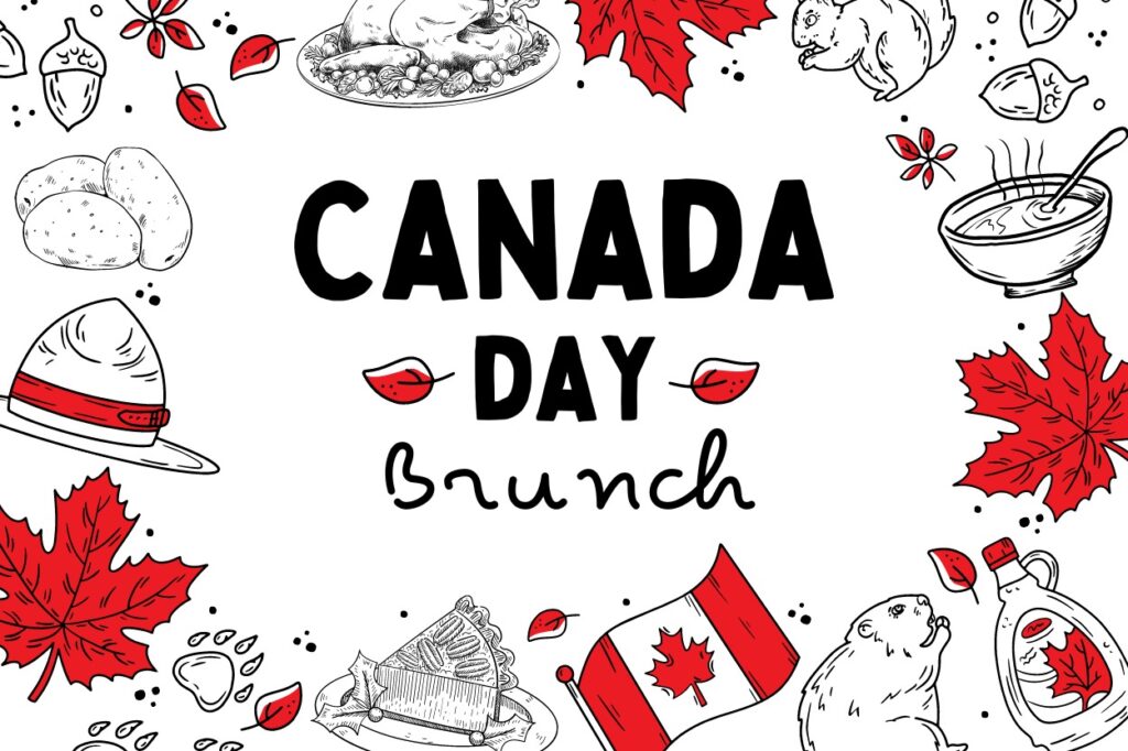 Event Canadian-themed brunch at Tradewinds on Canada Day 2023