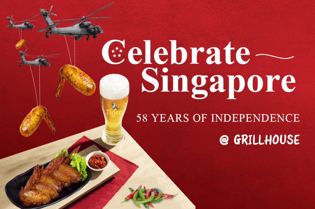 Celebrate Singapore 58 Years of Independence