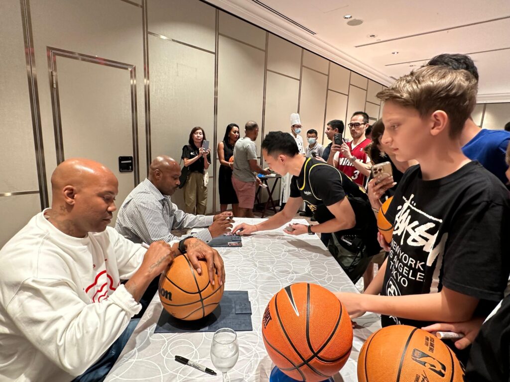 Meet and Greet with Basketball Legends Stephon Marbury and Tim Hardaway 3